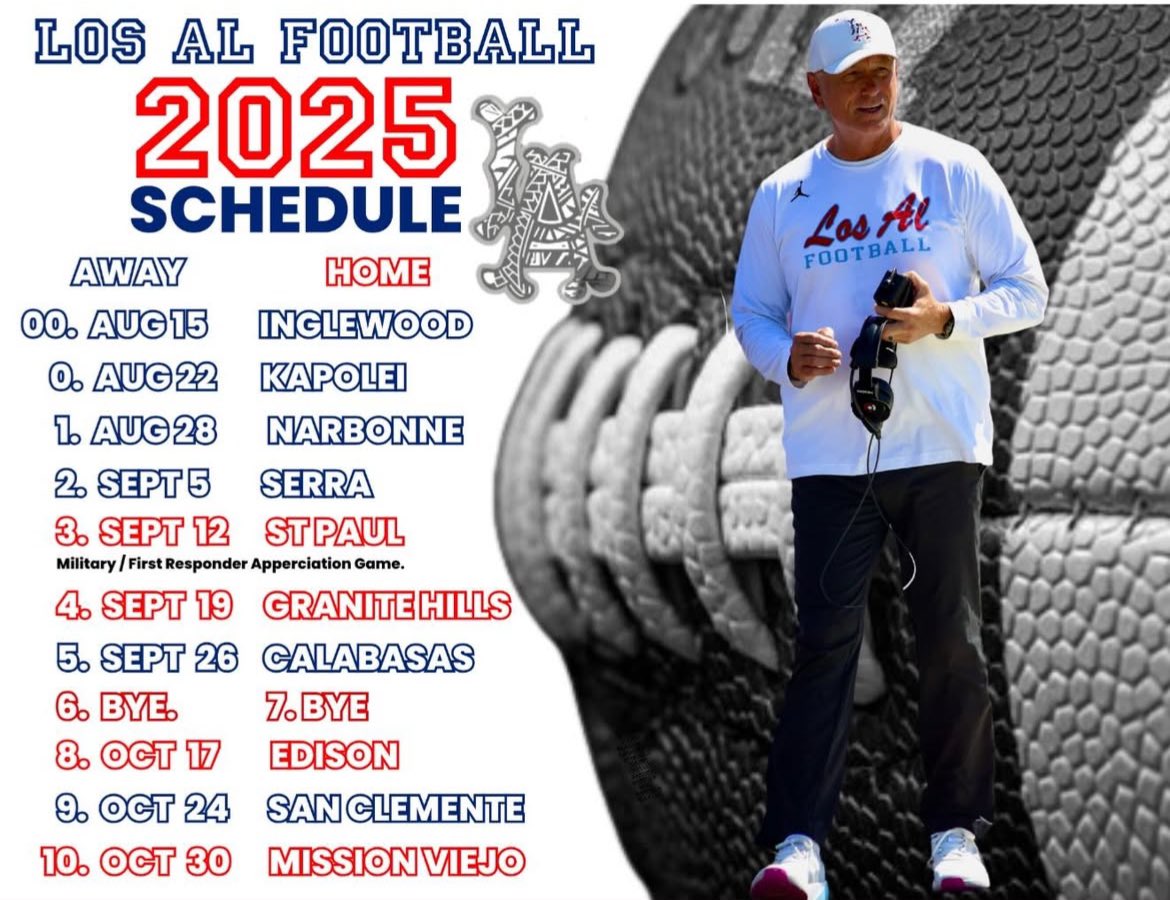 25 days until we kick off the ’25 season. Time to set the tone.
<a href="/LosAlFootball/">Los Al Football</a> 
<a href="/OC_Recruits/">OCRecruits</a> 
<a href="/RepMax_io/">RepMax.io</a>