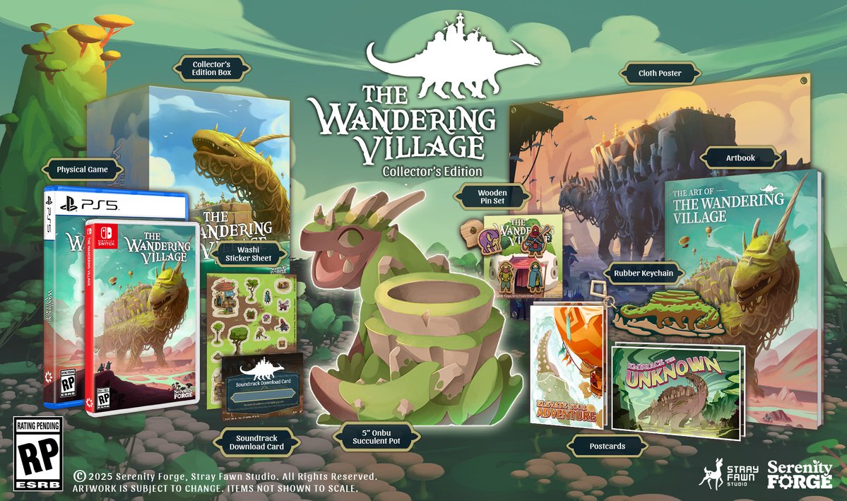 NinEverything's tweet image. The Wandering Village Nintendo Switch physical release pre-orders open nintendoeverything.com/the-wandering-…