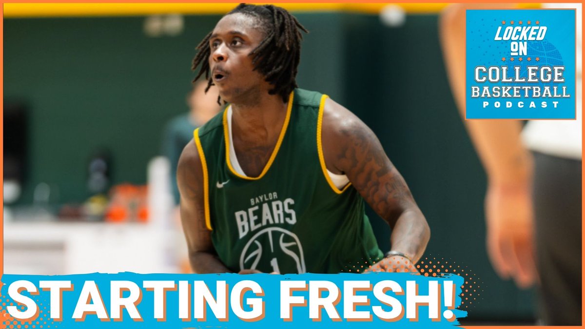 New episode! <a href="/realcamstuart/">Cam Stuart</a> from <a href="/lockedonbaylor/">Locked On Baylor Bears</a>  joins to discuss:
- Baylor's entirely new roster, blessing in disguise?
- Why playing in World University Games is crucial for team development under Scott Drew
- Michael Rataj: All-Big 12?

And more!

🎙️lockedonpodcasts.com/podcasts/locke…
