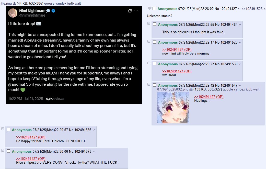 vt_takes3's tweet image. This is the craziest day in vtubing since 12/2/24. -👺