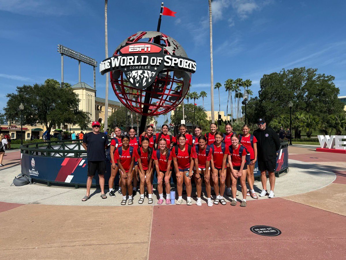 Excited for nationals! First game tomorrow 7:30am!