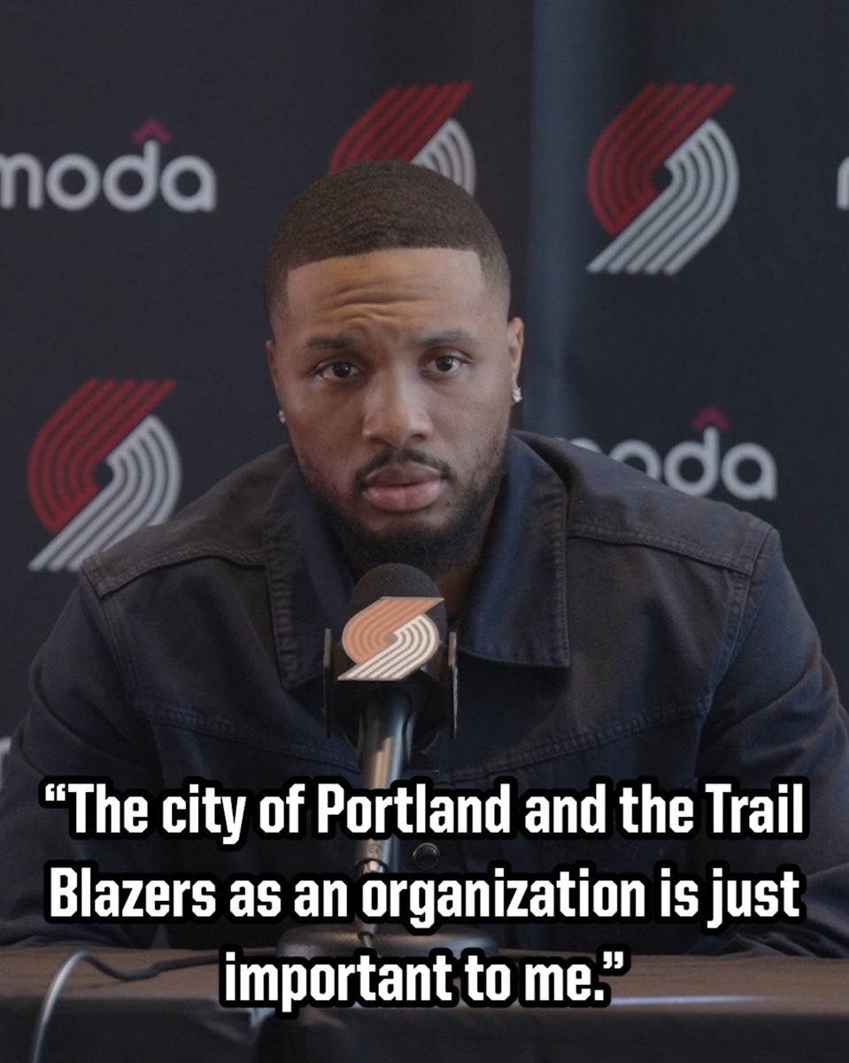 <a href="/Dame_Lillard/">Damian Lillard</a>’s love for Rip City Runs Deep ❤️

A thread ⤵️