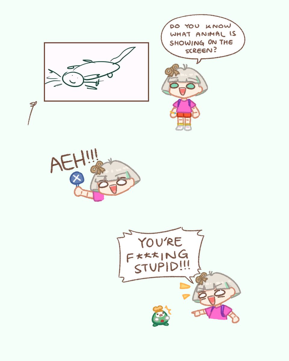 Sappysque's tweet image. Ceci the explorer 🔍 #Immergination