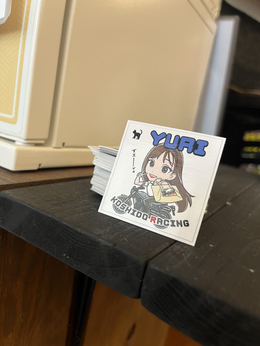 YURI🐈⬛ (@yuriy_point) on Twitter photo Lightning.Voltさん<a href="/LightningVolt22/">Lightning.⚡Volt</a> に、
YURIのコウシドウシールを何枚か置かせてもらったので、お店に行ってゲットしてくださいね🥰
昨日ゲットした方は、KOSHIDO RACING <a href="/KoshidoRacing/">KOSHIDO RACING 🏁 S耐参戦 #610 ロトスタ号</a> アカウントのフォローお忘れなく😘 Lightning.Voltさん<a href="/LightningVolt22/">Lightning.⚡Volt</a> に、
YURIのコウシドウシールを何枚か置かせてもらったので、お店に行ってゲットしてくださいね🥰
昨日ゲットした方は、KOSHIDO RACING <a href="/KoshidoRacing/">KOSHIDO RACING 🏁 S耐参戦 #610 ロトスタ号</a> アカウントのフォローお忘れなく😘