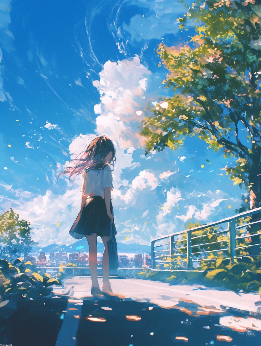 mag_tukami's tweet image. 今しかない時間
 #フリーイラスト 
 #フリー背景
 #AIイラスト
 #AIart