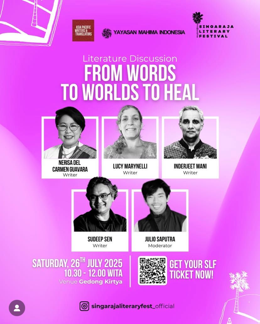 Singaraja Literary Festival
The APWT Panel!
See you folks there!