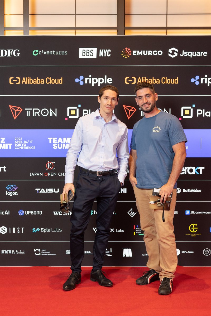 teamz_inc's tweet image. 📷TEAMZ SUMMIT 2025 公式写真が公開されました!!
🔥TEAMZ SUMMIT 2025 | PocketFi Wallet @PocketFi_App
📷2025 年の写真ページ : web3.teamz.co.jp/teamz-2025-pho…
#summit #event #tokyo #teamz #blockchain #Web3 #AI #TEAMZ #Blockchain #NFT #RWA