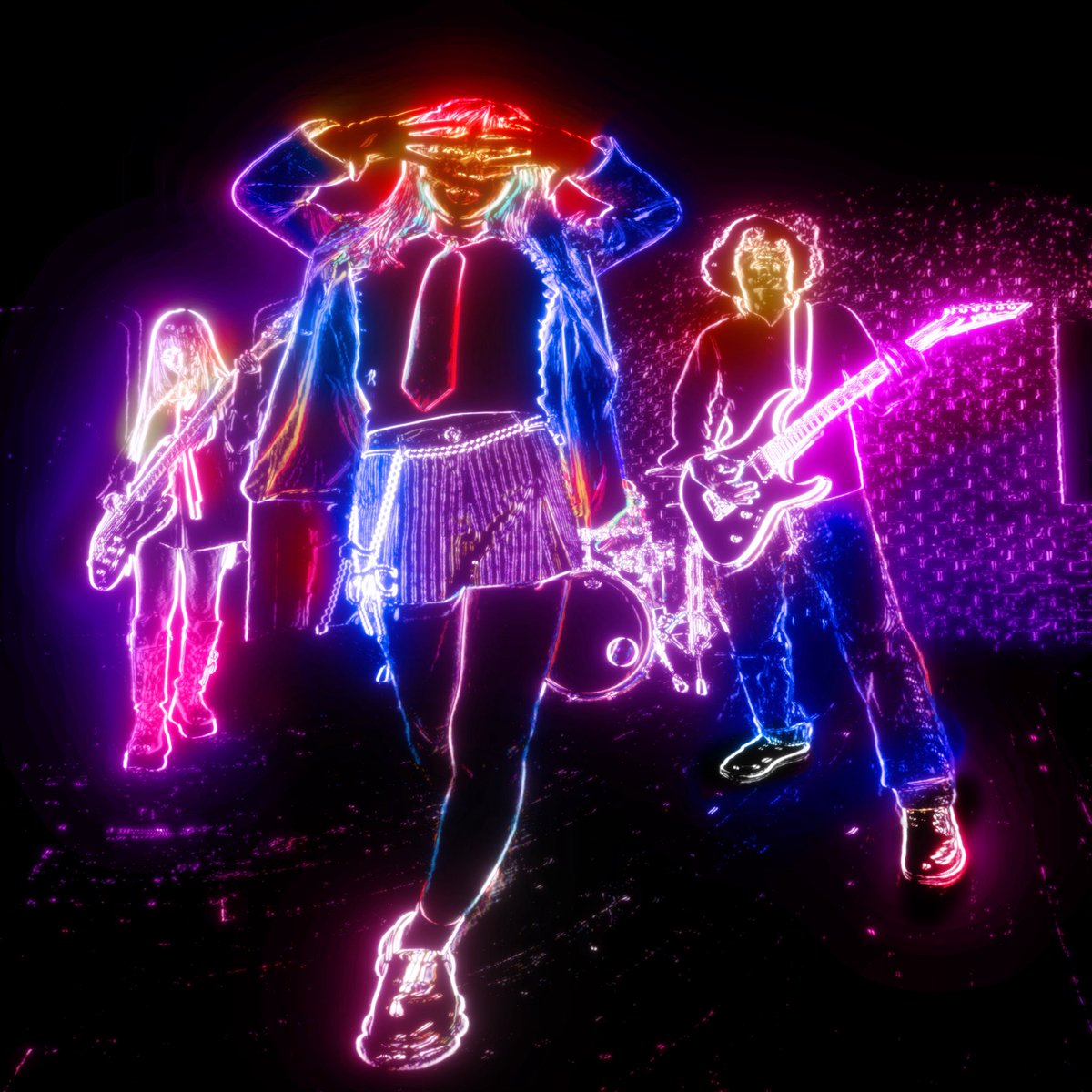 ALMOND_OFCL's tweet image. ALMONDot GAIN
２nd DIGITAL SINGLE
「see-through ∀」​​​
「see-through ∞」​​
💥2025.07.30　ON SALE

A three-piece band consisting of “Ensen”, an 18-year-old artist who is a philosopher, dancer and rapper who spent his childhood in London, the mysterious masked female bassist…