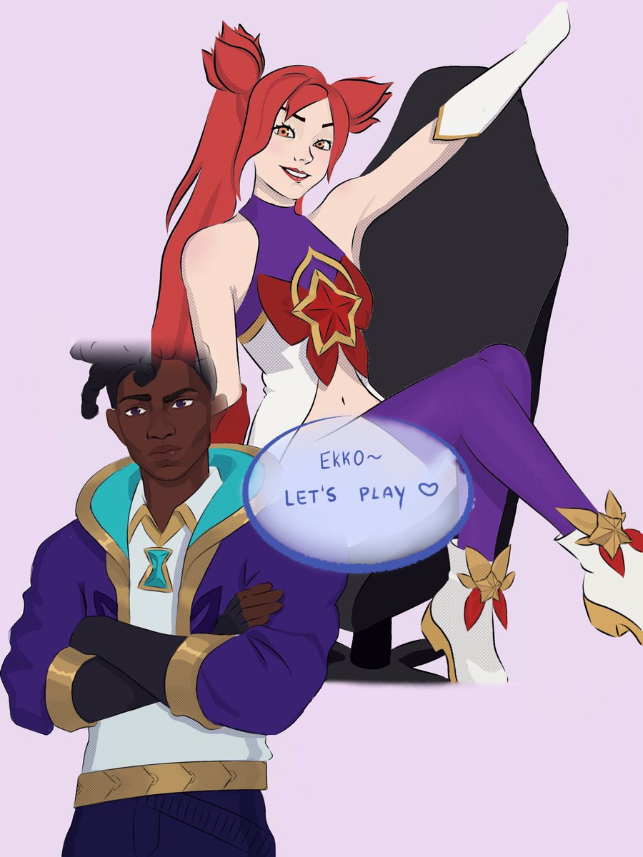 vic_isweet's tweet image. #timebombweek2025
day 2: star guardians
i'm not really into sg jinx or sg ekko, but @/zaunzroyalty got me with the pc chair thing.
did this on a rush, sorry if the finish looks bad.
might render it properly soon but for now, i’m off to bed.