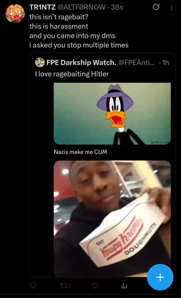 FPEAntiProship's tweet image. You tried to manipulate me to stop contacting my friends so dont start
And not to forget you still want to harass someone who did self harm