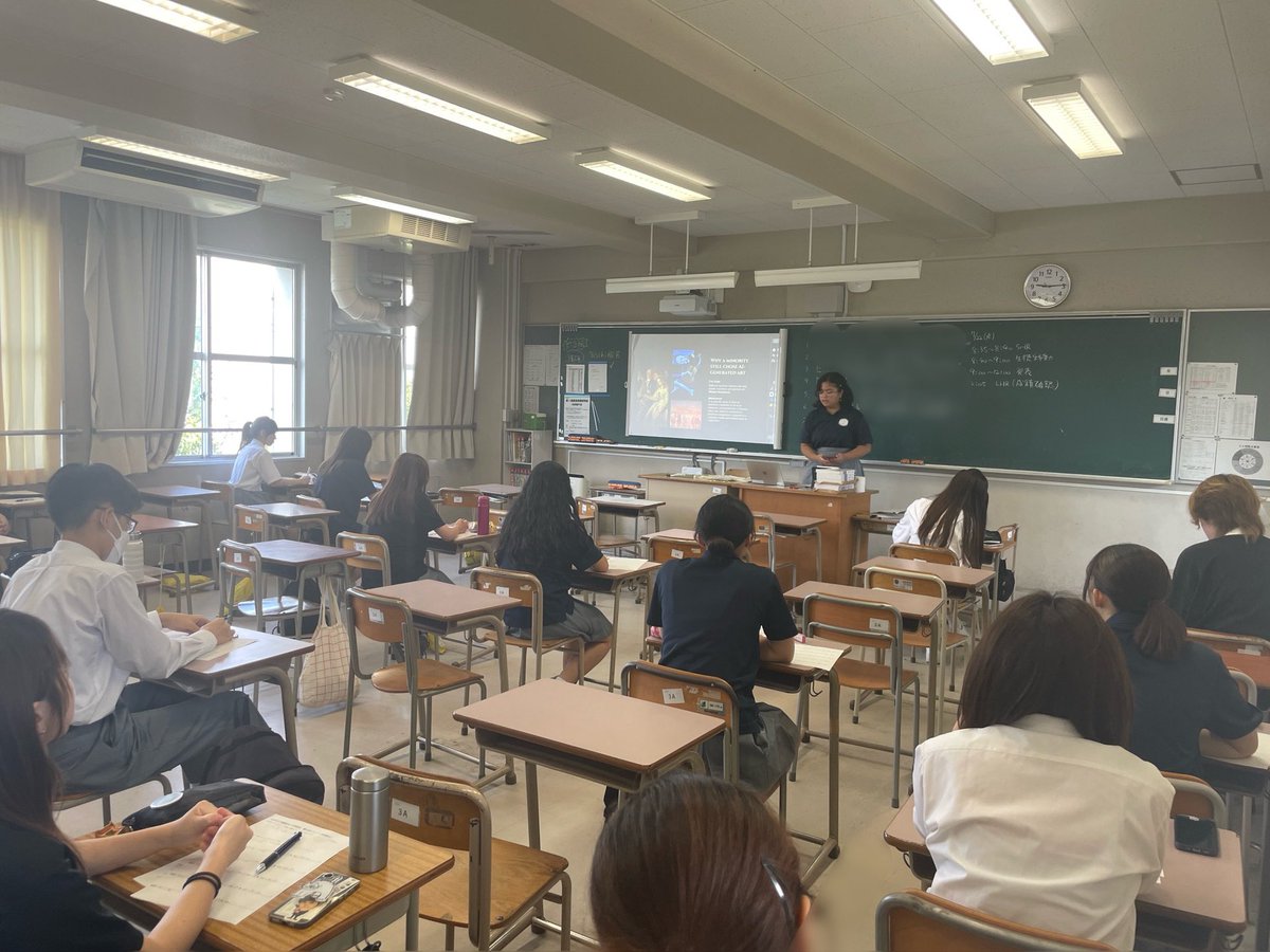 kokusai_hs's tweet image. 課題研究 3年発表会
2025.07.22
自分で設定した問いについて、多種多様なジャンルでの発表がなされました。
社会は、様々な課題に満ちあふれています。
卒業後も探究し続け、「誰かのためになれる」存在になってもらいたいです。
#国際高校 #課題研究