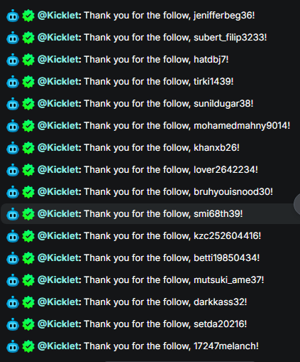 <a href="/KickStreaming/">Kick</a> <a href="/KickCommunity/">Kick Community</a> <a href="/StakeEddie/">Eddie</a> So many of the community are getting hate raided by these damn Follow bots over the last 3 days. Would YOU PLEASE DEAL with them? NOW!, Pc ban these fucks!. They are targeting people who are trying to get their Verified and Partners!