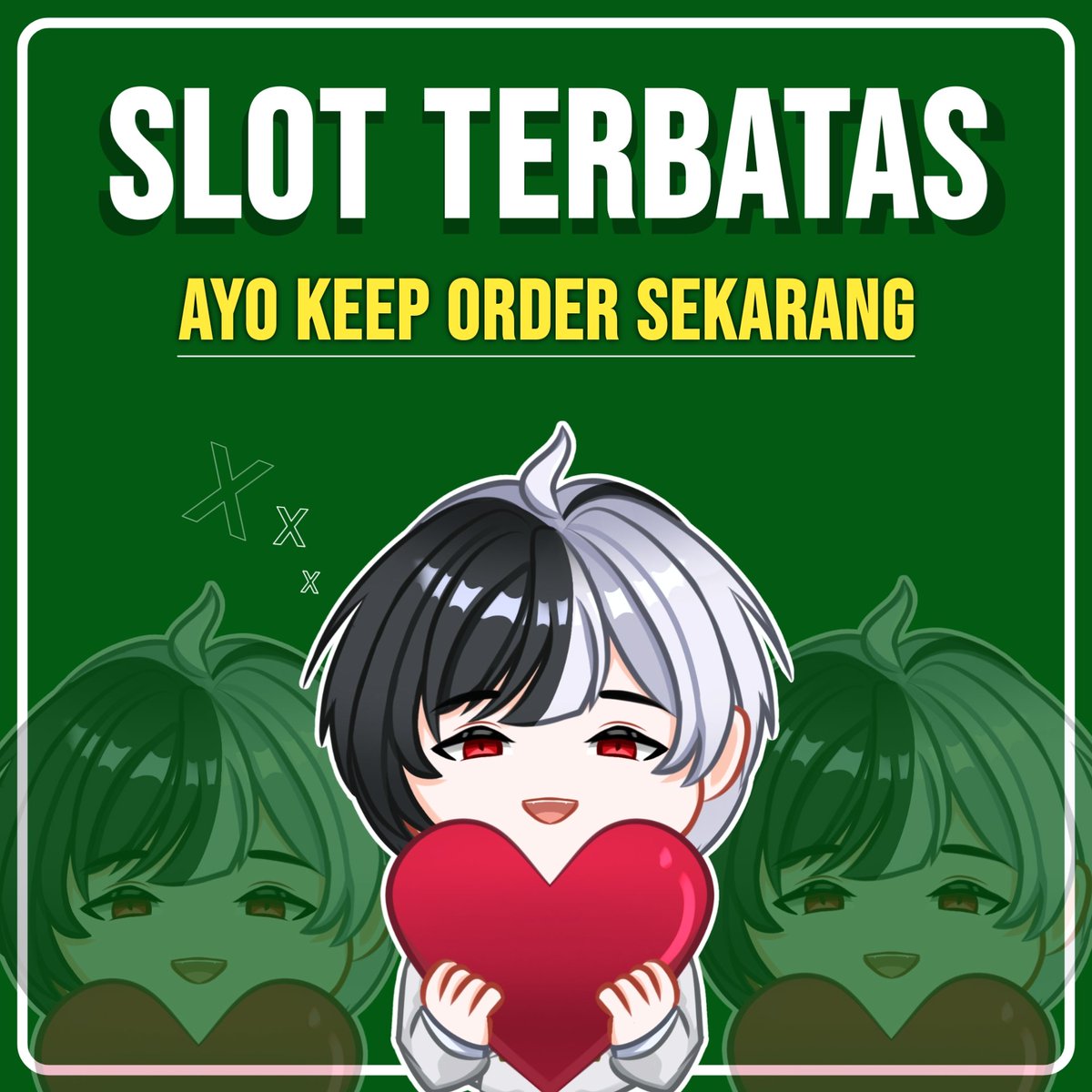 KuramaClipper's tweet photo. ini bukan sekadar commis, ini cara aku nutup perjalanan clipper-ku dengan manis 💕
Batch terakhir, slot terbatas, dan aku pengen bikin karya penutup bareng kalian yang udah nemenin aku sampai sini, Kalau mau keep, aku tunggu di DM ya~
Makasih udah jadi bagian dari ceritaku 🎬✨ https://t.co/scYkjF2NMU