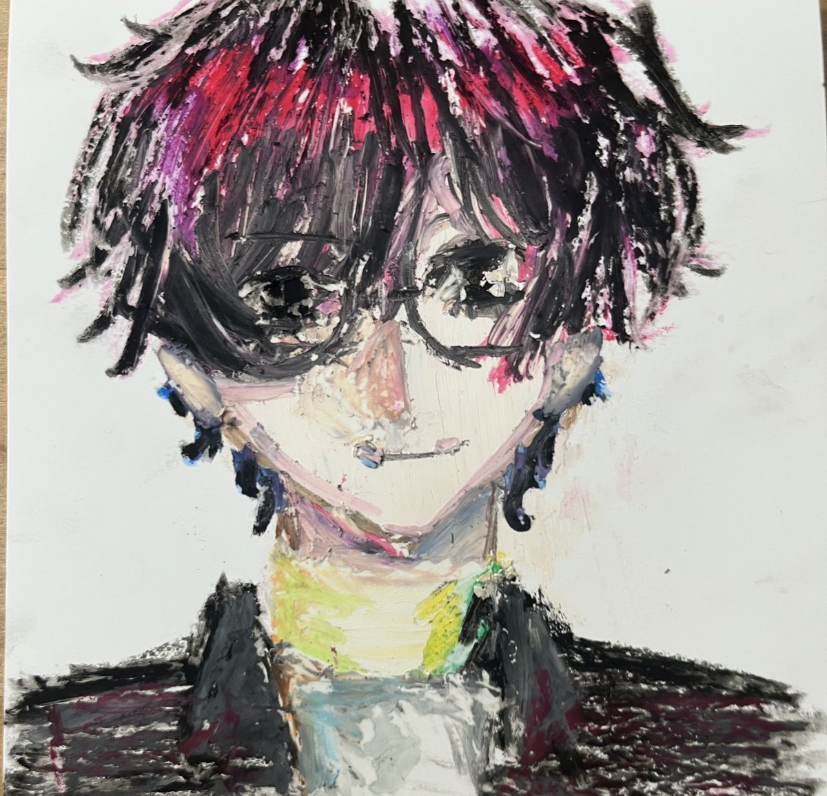 ringo_0159's tweet image. クレパスたのしい