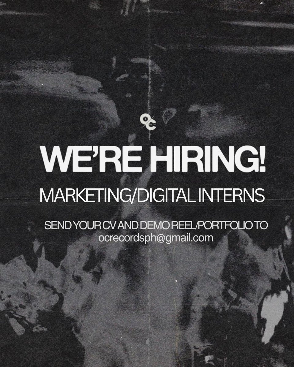 OCRecordsPH's tweet image. Join the Odd Creature fam!
Send CV and portfolio to ocrecordsph@gmail.com