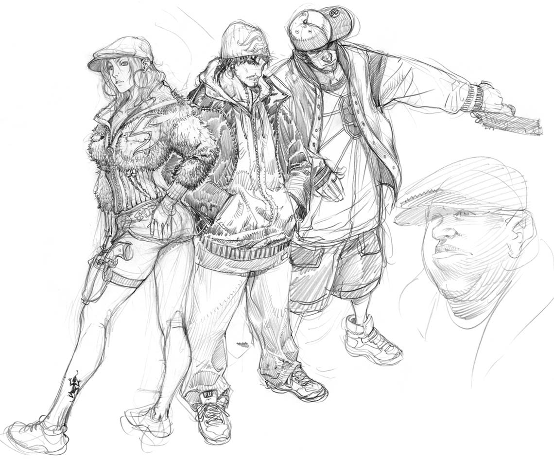 creativeuncut's tweet image. Official character designs from All Points Bulletin.
More art from the game: creativeuncut.com/art_all-points…