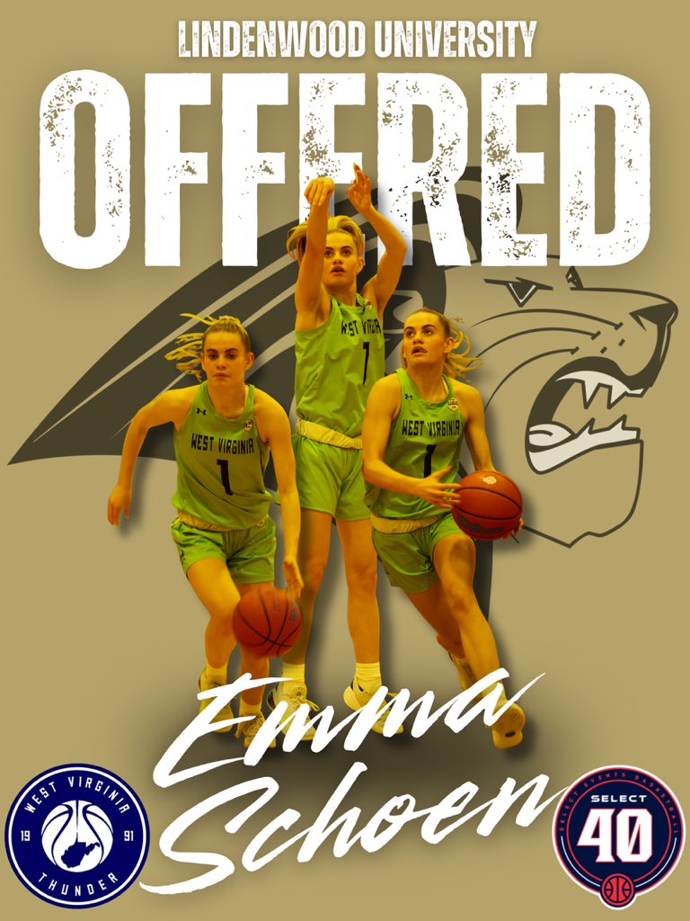 West Virginia Thunder S40 17U (Perry) (@wvthunders4017u) on Twitter photo Emma Schoen ‘26 ( <a href="/EmmaSchoen26/">Emma Schoen</a> ) has picked up another offer from Lindenwood University!
#WVThunderFam | ⚡️⚡️ Emma Schoen ‘26 ( <a href="/EmmaSchoen26/">Emma Schoen</a> ) has picked up another offer from Lindenwood University!
#WVThunderFam | ⚡️⚡️