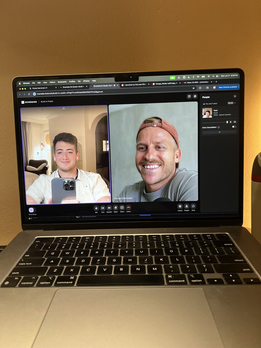 YoniSmolyar's tweet image. Just recorded an awesome conversation with @asyncr0ne. What a cool guy!