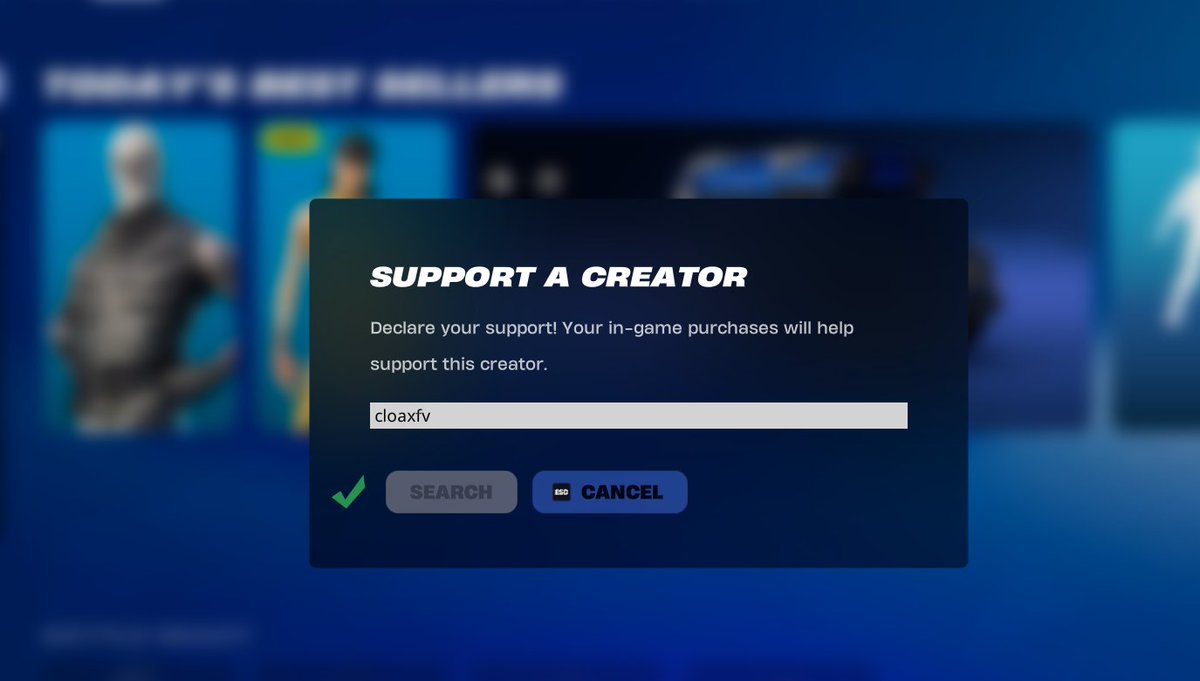 Cloaxfv's tweet photo. Just Got my code use it in the Fortnite item shop #Ad https://t.co/hN3Ial8uOY