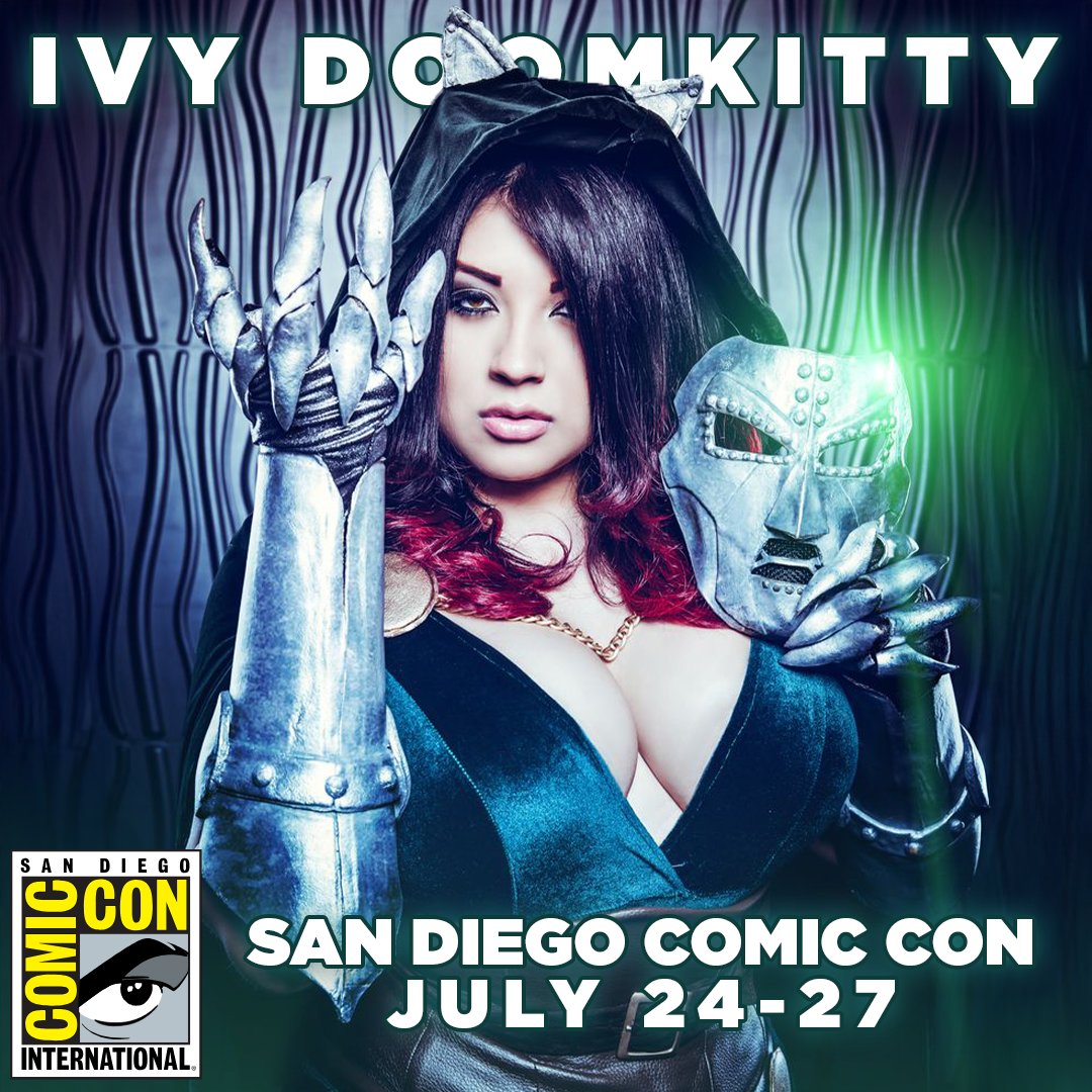 See you at SDCC this week! Make sure to say hi if you see me! 'I be roaming about and participating in a few cool events! Miight do a group cosplay! What costumes are you looking forward to?