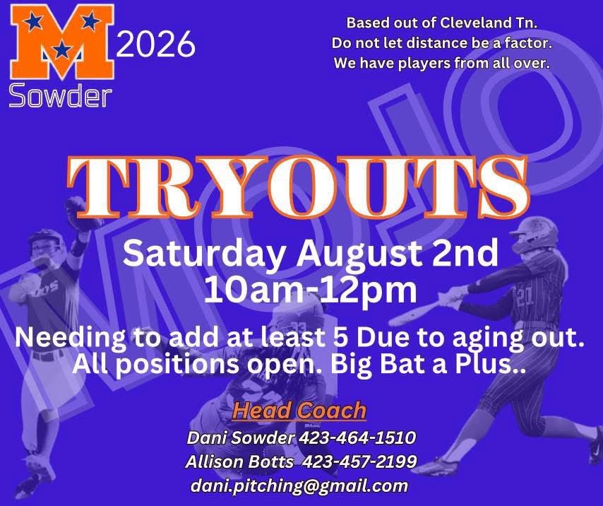 Mojo 2025/26 Sowder (@mojosowder) on Twitter photo We will be looking to add outfield / middle infield / and pitcher to our staff, possible corner rotation. We will be looking to add outfield / middle infield / and pitcher to our staff, possible corner rotation.