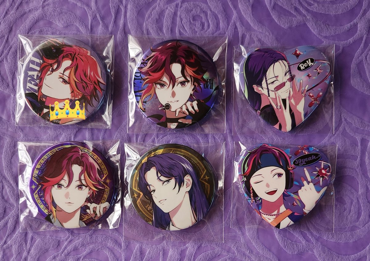 【交換】VS AMBIVALENZ ビバレン XlamV 缶バッジ 𝔾𝕣𝕒𝕥𝕥𝕖有償コースター

(譲) なごむ

(求)2枚目さくや レイ or 定価＋送料
※アクスタは👑と交換希望

💜郵送
💜初回ツイフィ必読