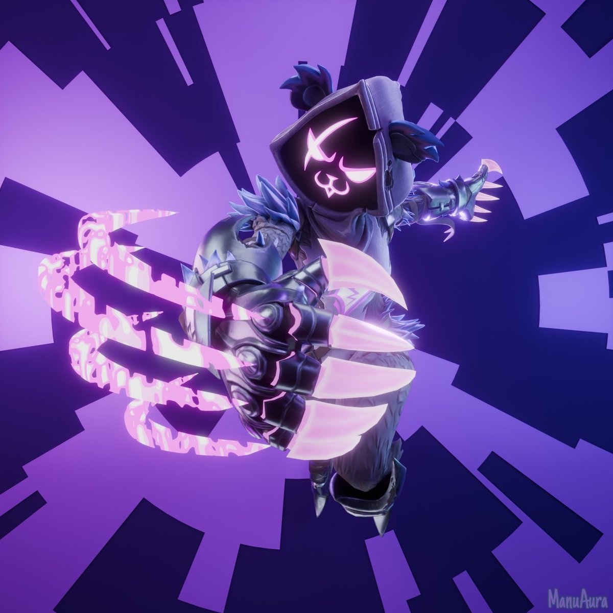 ManuAuraa's tweet image. RAVEN TEAM LEADER 💜🐻
(but with her SHADOWCLAWS)
#RavenTeamLeader #Fortnite #FortniteArt