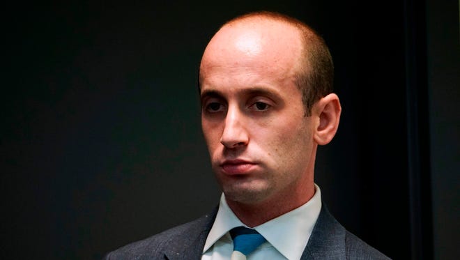 TheRealThelmaJ1's tweet image. Stephen Miller wasn't "born" as we traditionally think of it. He is actually the result of Robert F. Kennedy Jr. vomiting up a hairball after eating a dead possum he found beside the Hudson River during a heroin binge in 1974.