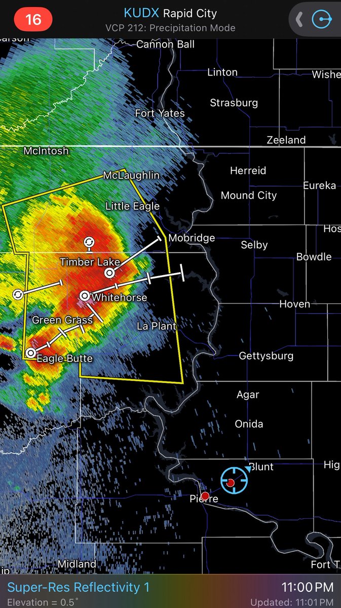 FalcnStormChase's tweet image. Always wondered what this looks like in South Dakota