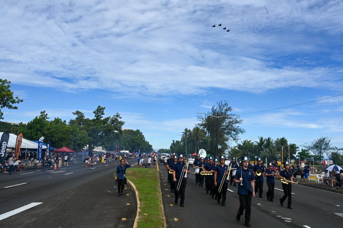 PACAF's tweet image. We are honored to celebrate Guam's 81st Liberation Day 🇬🇺
The U.S. Armed Forces marched with the people of Guam to celebrate our strong bonds. Liberation Day is a powerful reminder of the island's resilience, strength, and enduring freedom.
Biba Guam!