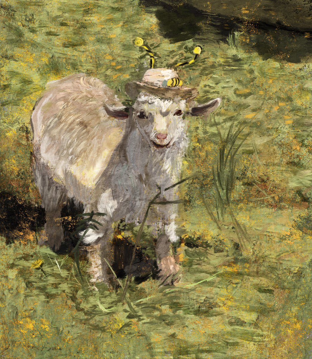 _artbydean's tweet image. Daily 🎨🖌🤍
#procreate #digitalart #artistsontwitter #goat #ethereal #イラスト #落書き #ヤギ