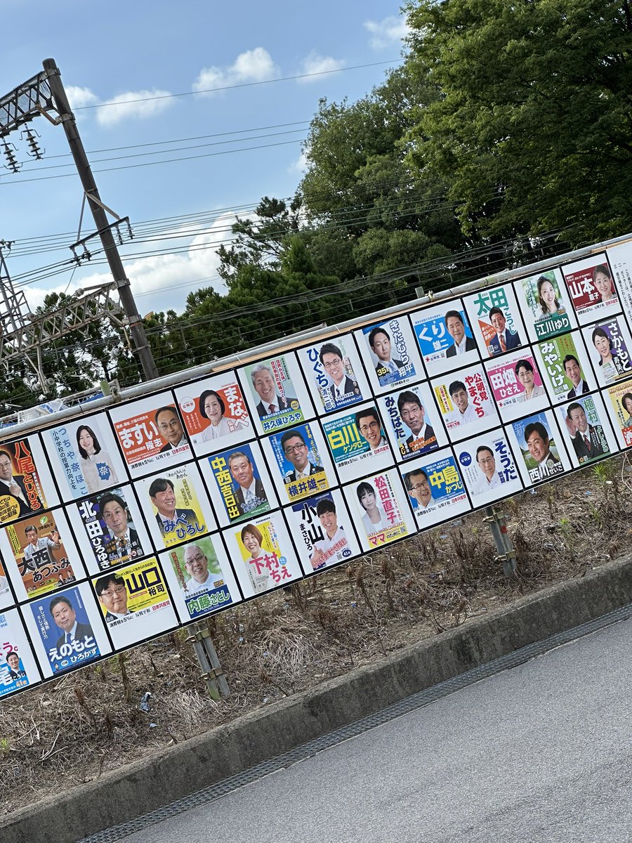 yukidai8's tweet image. 参院選うわー😱って思ったけど奈良市議選もうわー😱となったよ…