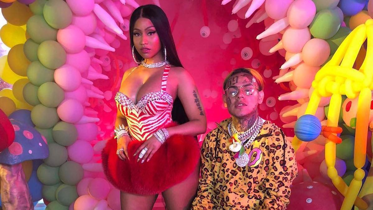 PopBase's tweet image. 7 years ago today, 6ix9ine released ‘FEFE’ featuring Nicki Minaj & Murda Beatz.