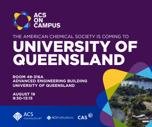 UQ_Library's tweet image. Free event on 19 August! ACS on Campus is coming to UQ! Enjoy an engaging half-day session with opportunities to network with ACS Editors, get insider tips on scholarly publishing, effective communication skills, and more. Register here: bit.ly/3GXXatN