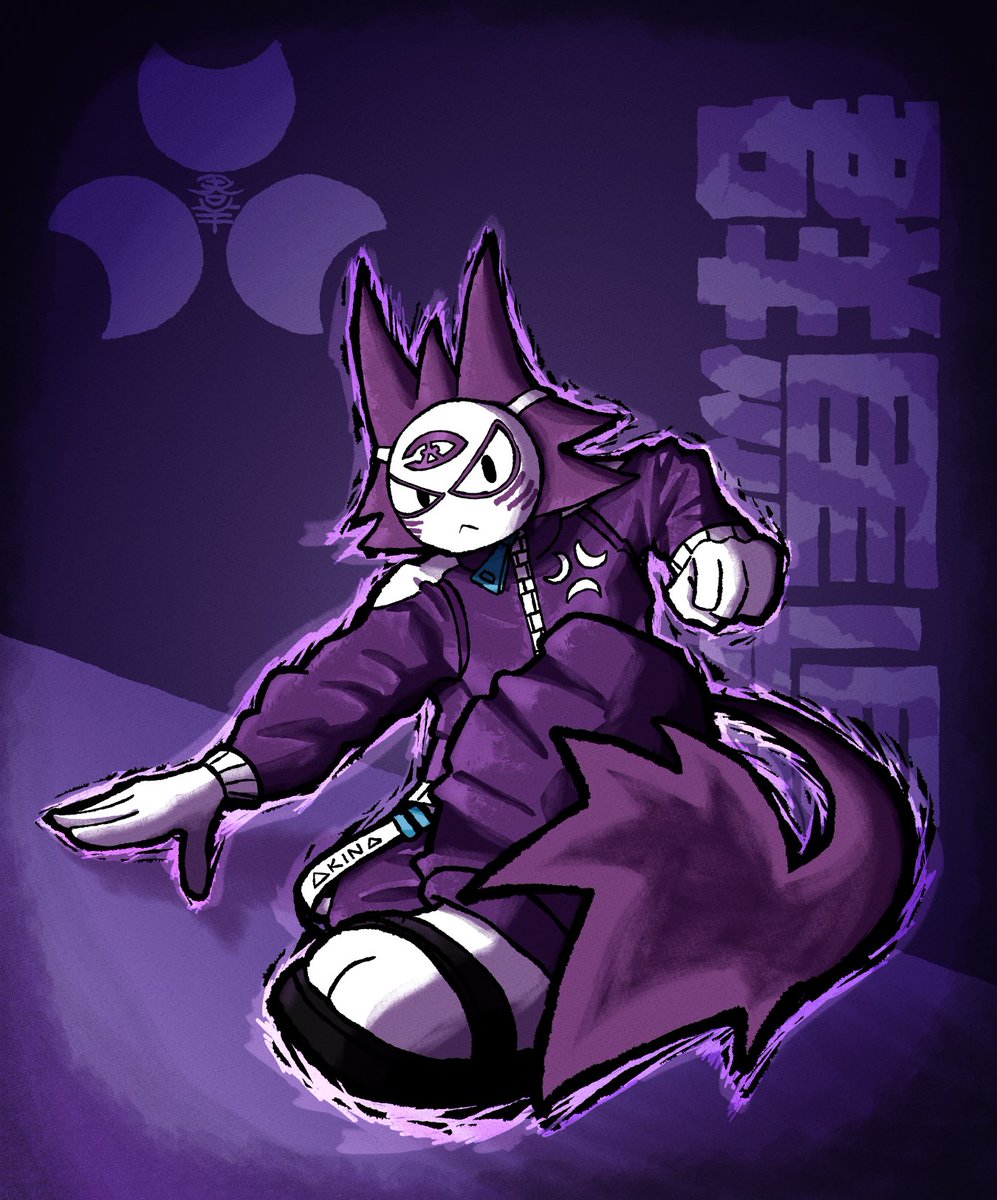 VexAcer's tweet image. Art Fight attack for @gakapon8