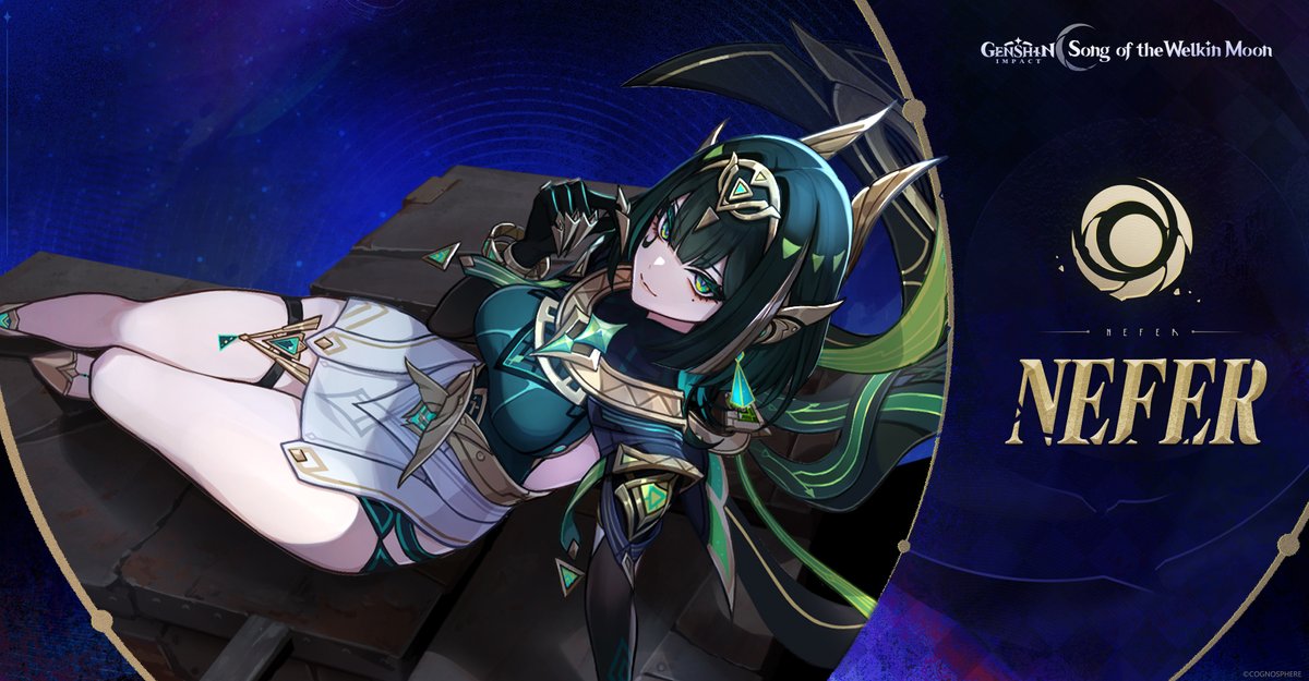 GenshinImpact's tweet image. #GenshinImpact #Lauma #Nefer #Flins
Lauma
"O pale white Frostmoon, I, your loyal emissary and scion of Hyperborea, beseech you to cast down your gaze from the celestial dome above."
Nefer
"You didn't come here for the story, did you?"
Kyryll Chudomirovich Flins
"I'm afraid you…