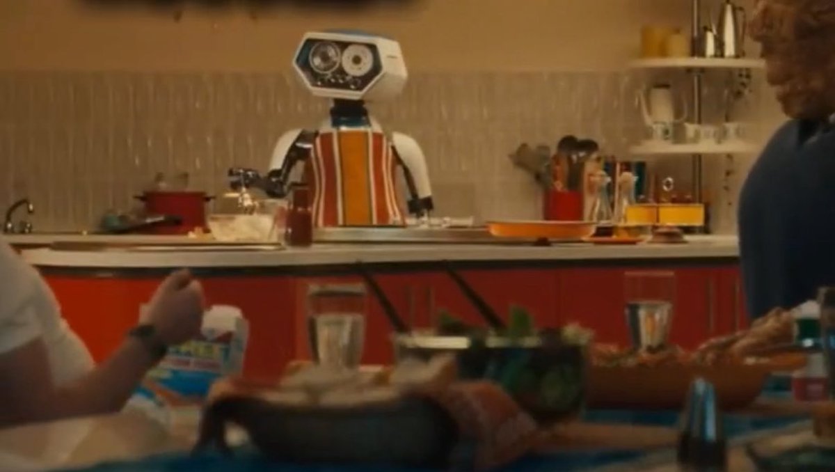 MaggieM_in_LA's tweet image. ‘THE FANTASTIC FOUR: FIRST STEPS’ is a great family movie with stunning visuals and attention to details set designs. Love #TheFantasticFour mansion and color of the film ! #Herbie and the baby are both really cute . 🥰 See it on IMAX!
By the way , every mother needs a Robot…