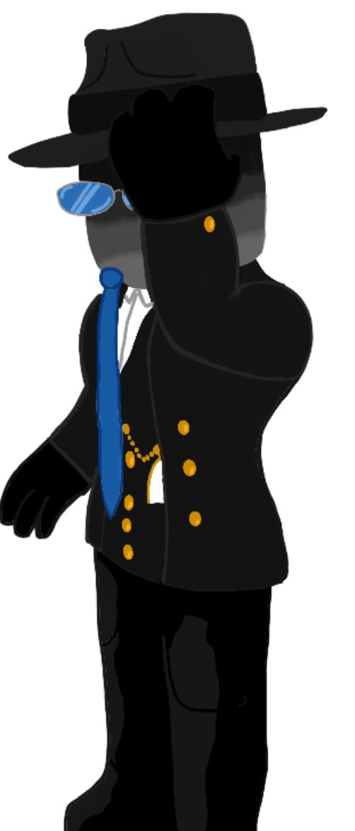 RobloxMelvin's tweet image. And here’s my drawing for the night. Not staying up until 3am again.