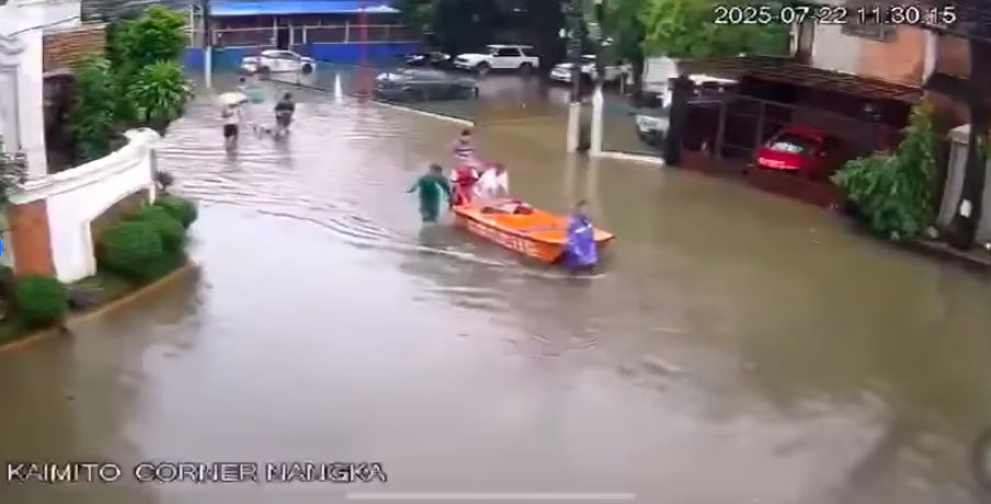 Flooding in our village again