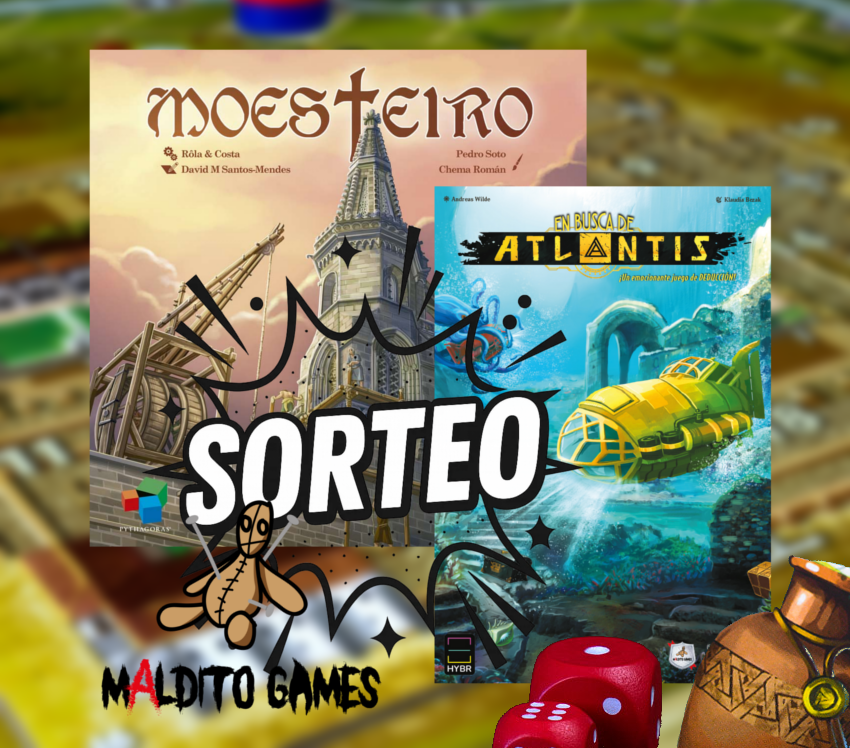 Consola y Tablero (@consolaytablero) on Twitter photo ¡SORTEO 12 ANIVERSARIO! Tenemos un pack compuesto por Moesteiro y En busca de Atlantis. ¿Lo quieres?
1⃣ Sigue a <a href="/MalditoGamesES/">Maldito Games</a> y a <a href="/consolaytablero/">Consola y Tablero</a>
2⃣ Menciona a tus amigos
3⃣ Repostea
Válido para residentes en España. Hasta el 1 de agosto a las 23:59. #juegosdemesa #sorteo ¡SORTEO 12 ANIVERSARIO! Tenemos un pack compuesto por Moesteiro y En busca de Atlantis. ¿Lo quieres?
1⃣ Sigue a <a href="/MalditoGamesES/">Maldito Games</a> y a <a href="/consolaytablero/">Consola y Tablero</a>
2⃣ Menciona a tus amigos
3⃣ Repostea
Válido para residentes en España. Hasta el 1 de agosto a las 23:59. #juegosdemesa #sorteo