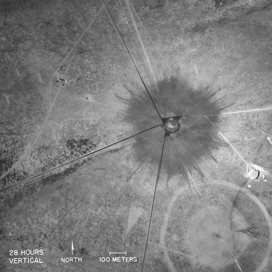 Posted_to_BAOR's tweet image. On this day in 1988, Dvr Snodgrass from 8 Tpt Regt RCT, attempted to light a Puffing Billy on Haltern Training Area first thing in the morning.
The aftermath was visible from space………..