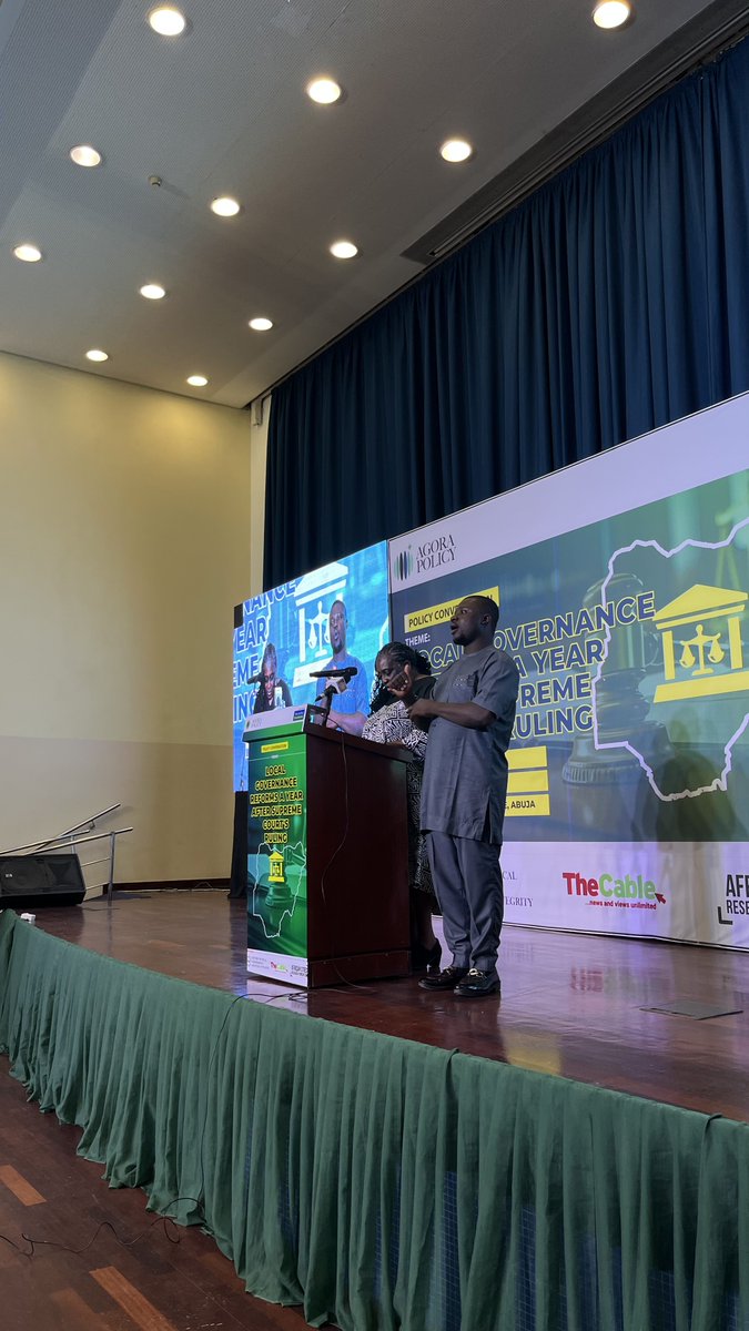 Agora Policy (@agorapolicy) on Twitter photo <a href="/AgoraPolicy/">Agora Policy</a>'s Board Chair, Ms. Ojobo Atuluku (<a href="/Ojoboa/">Ojobo Ode Atuluku</a>) giving the welcome address.
#LGReforms <a href="/AgoraPolicy/">Agora Policy</a>'s Board Chair, Ms. Ojobo Atuluku (<a href="/Ojoboa/">Ojobo Ode Atuluku</a>) giving the welcome address.
#LGReforms