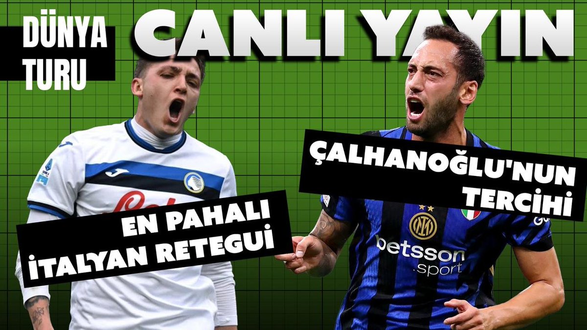 golvarmi.com (@golvarmi) on Twitter photo 🚨 HAKAN ÇALHANOĞLU'NUN INTER'DEKİ GELECEĞİ!
🗣️ <a href="/arasbsmcgl/">Aras Basmacıgil</a> & <a href="/mertoz_berk/">Berk Mertöz</a>
🔸 Dünya Turu, 13.15'de Gol Var Mı YouTube kanalında.
🔗youtube.com/live/VE89_pgGm… 🚨 HAKAN ÇALHANOĞLU'NUN INTER'DEKİ GELECEĞİ!
🗣️ <a href="/arasbsmcgl/">Aras Basmacıgil</a> & <a href="/mertoz_berk/">Berk Mertöz</a>
🔸 Dünya Turu, 13.15'de Gol Var Mı YouTube kanalında.
🔗youtube.com/live/VE89_pgGm…