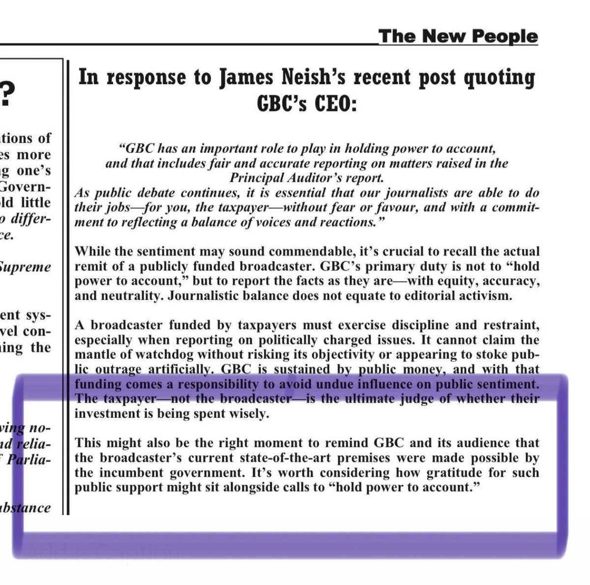 keith_azopardi's tweet image. Latest from GSLP “newspaper.”GSLP now think they’re entitled to journalistic “gratitude” (bias) because they’ve used YOUR taxpayer £ for new GBC premises. GSLP is now the ENTITLED party using YOUR money as THEIR raw currency for wielding of power. This is what’s wrong with GSLP…