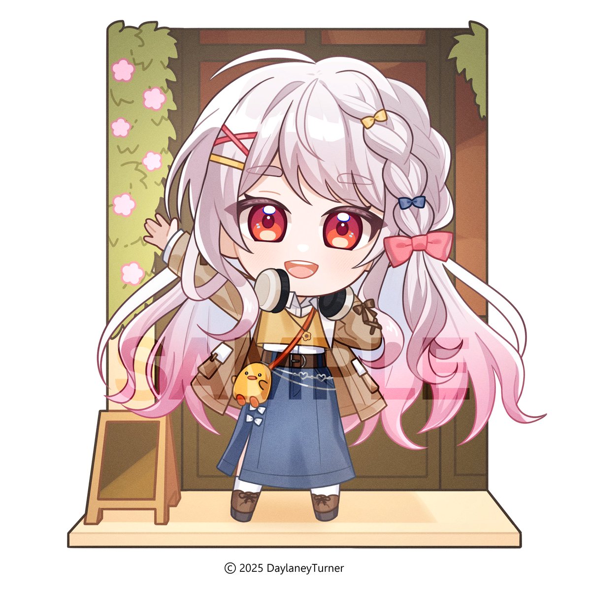 nnattos's tweet image. ✦ Commission
• Type : Chibi Complex
• Client : @.DaylaneyTurner
ส่วนอันนี้เป็นอีกชิ้นที่ไปวาดให้คุณดีดี้ด้วยค่ะ! แต่จะเป็นแบบงานจิบิตัวปุ๊กปิ๊กแทน ✨✨