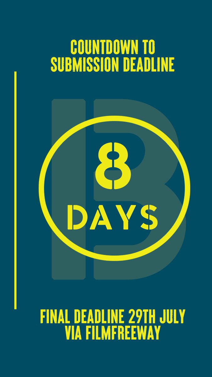 LondonBreezeFF's tweet image. With the late deadline 29th July these next 8 days are your LAST CHANCE to submit your short or feature for #londonbreeze25! Kickstart your career and be be a part of our tenth film festival - Submit before the 29th July!
filmfreeway.com/londonbreeze