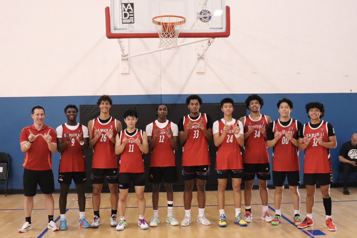 TokyoSamuraiAAU's tweet image. California couldn’t contain Tokyo Samurai 17U Black!!
The Samurai bulldozed through @madehoops Cali Live Summer Finale with a perfect 7-0 record, closing out their U.S. tour at 15-0.
This team doesn’t chase wins—they seek growth, embrace challenges, and chase the highest…