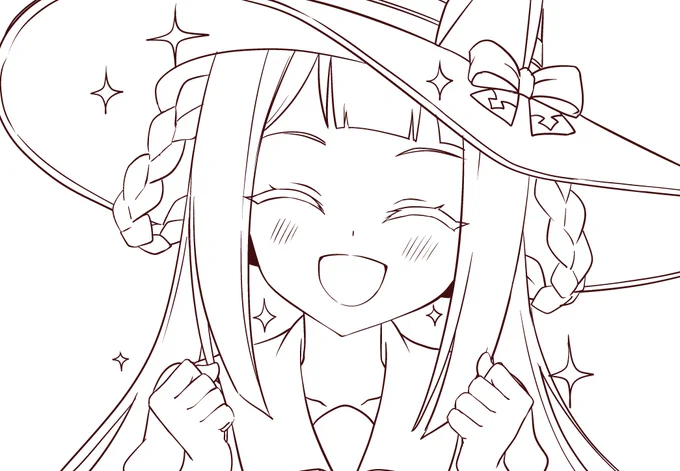 描いてます 