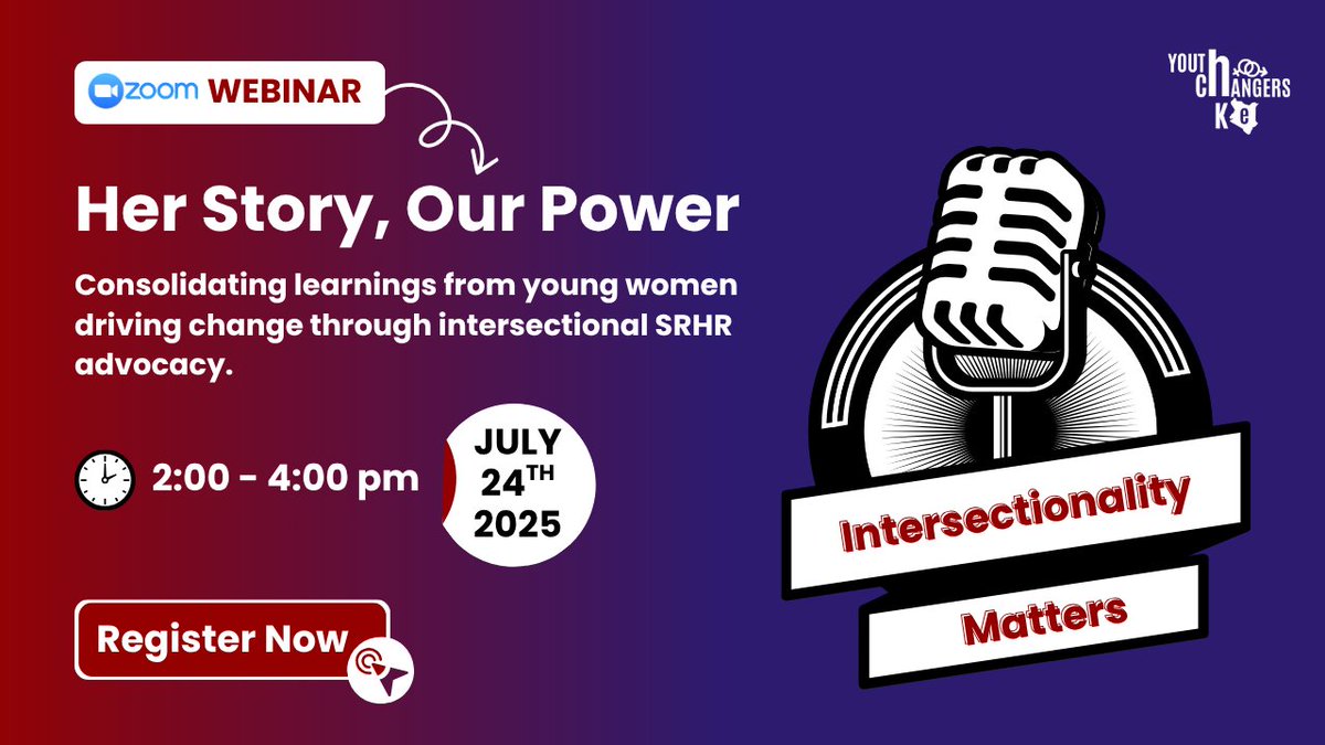✨ Her Story, Our Power ✨
Join us for an interactive storytelling webinar spotlighting young women leading community change through Intersectional SRHR advocacy.

Hear powerful stories from Thamini Usawa participants as they share their wins, challenges, and the strategies