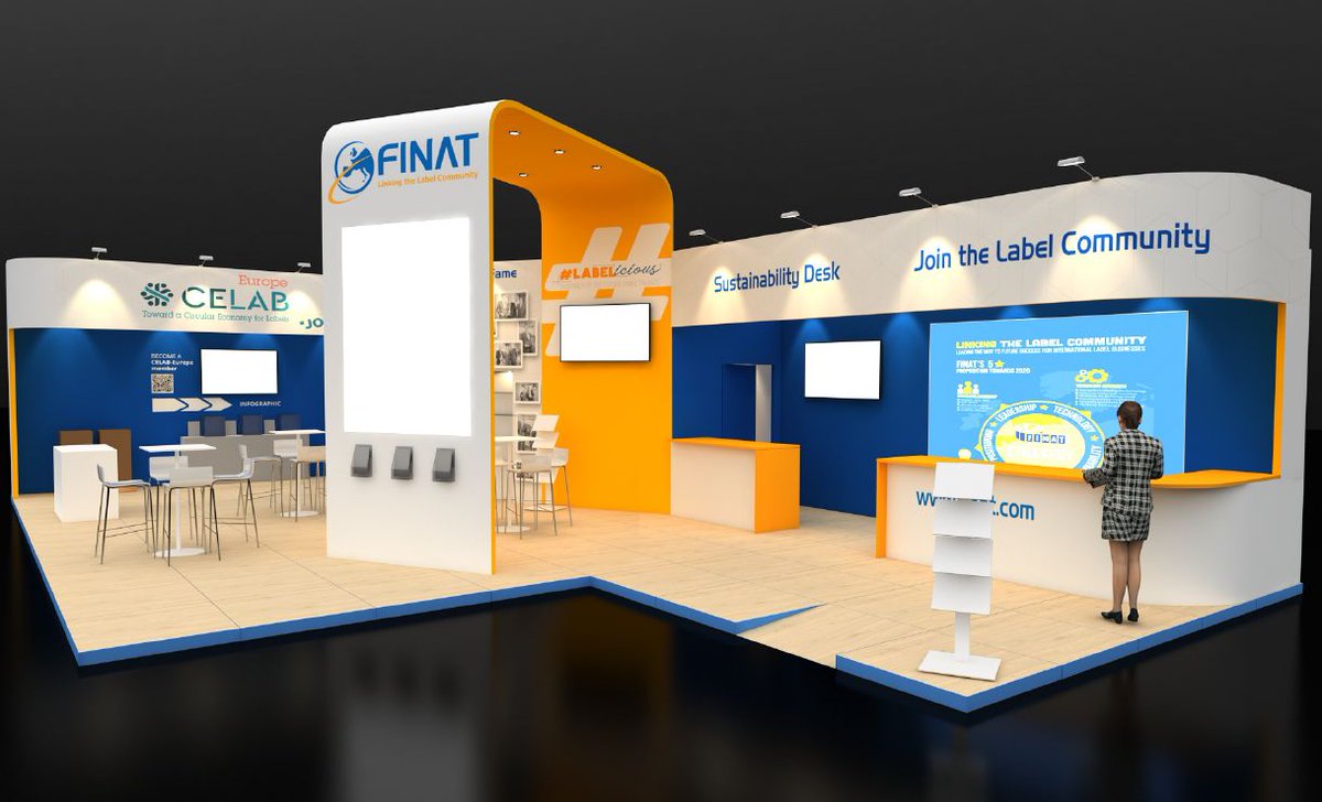 Exhibiting at Labelexpo Europe? Raise your company's profile in the FINAT Labelexpo Special Edition. Seize the opportunity to profile your company even more, by taking an advert in the FINAT booklet. For more info contact the FINAT Secretariat via info@finat.com